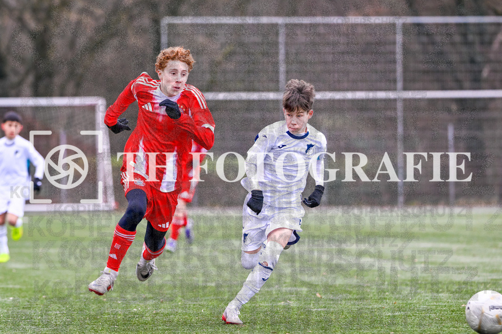 GER, Begegnung, Fussball, PS-Immo-Cup 2026,U13 Feldturnier, 18.01.2026 | TSG Hoffenheim, FC Bayern