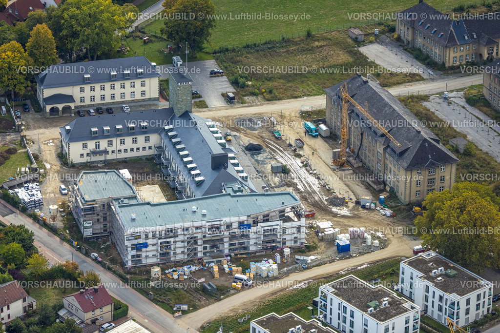 Soest220904438 | Luftbild, Kazerne Adam Soest, Baustelle und Neugestaltung, Belgisches Viertel, Soest, Soester Börde, Nordrhein-Westfalen, Deutschland