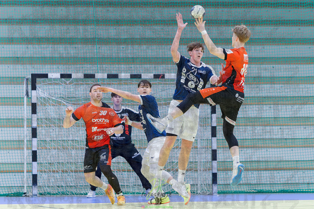 Jugendbundesliga A-Jugend; HSG Dutenhofen/Münchh. - HSG Rodgau Nieder-Roden | Jugendbundesliga A-Jugend; HSG Dutenhofen/Münchh. - HSG Rodgau Nieder-Roden am 07.12.2024 in Dutenhofen (Sporthalle Dutenhofen)Photo © 2024 - Jörg Heinrich - Realisiert mit Pictrs.com