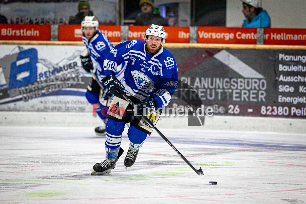 SC Forst NATURE BOYS gegen WANDERERS Germering | Eishockey Landesliaga Herren Gruppe A 2024/2025, SC Forst NATURE BOYS gegen WANDERERS Germering, 20241025,Tobias ZIMMERT (Nature Boyz 60) in Aktion,2024-10-25 in Peißenberg (Eisstadion Peißenberg), Tobias ZIMMERT (Nature Boyz 60)Copyright: WolfgangxLindner www.foto-lindner.de