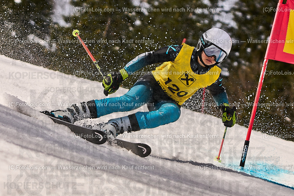 ALP5677_Steir-KINDER-LM_RTL_Loser_Leinfellner Maximilian | (C)FotoLois.com, Alois Spandl. SteirerSki KINDER-Cup Riesentorlauf-Landesmeisterschaft am Sandling/Loser in Altaussee, So 25. Februar 2024.