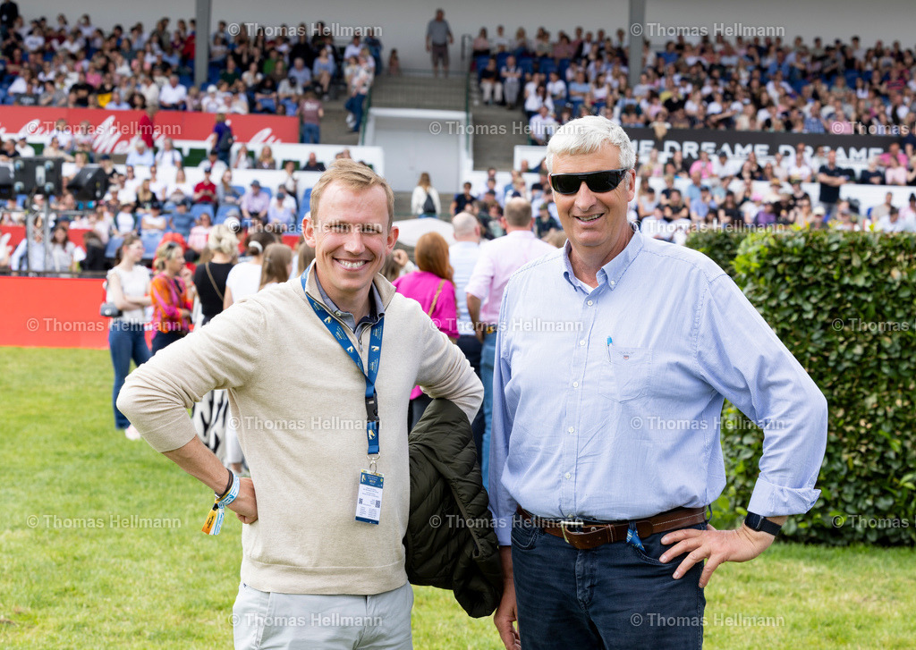 TH_Andreas Theurer_ Ralf Stehr_29459 | Al Shiraàa Deutsches Spring- und Dressur-Derby 2025 am 01.06.25 in Hamburg, Thomas Hellmann, Andreas Theurer, Ralf Stehr