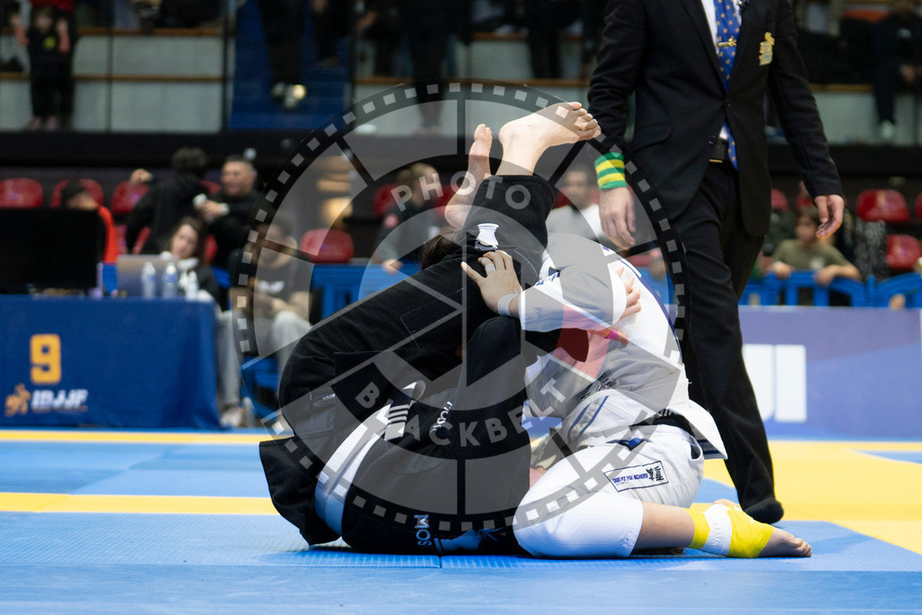 20240119PBB3116 | Fighters compete during the IBJJF European Championship in Paris, France, on January 19, 2024.