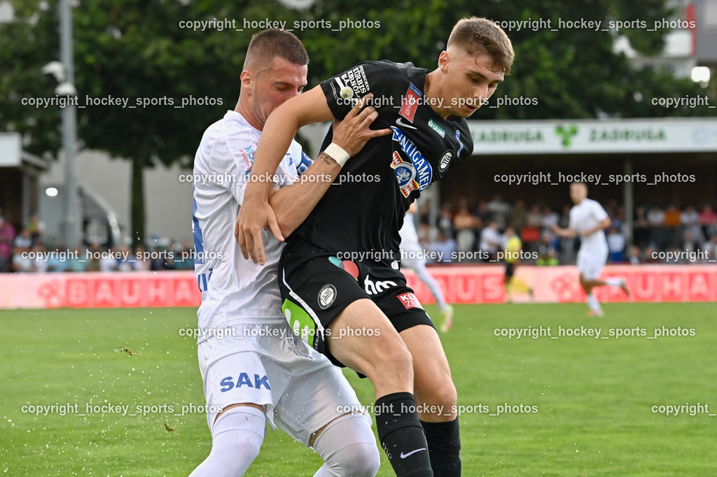 SAK vs. SK Sturm 22.7.2023 | #24 Zoran Vukovic, #9 Szymon Wlodarczyk