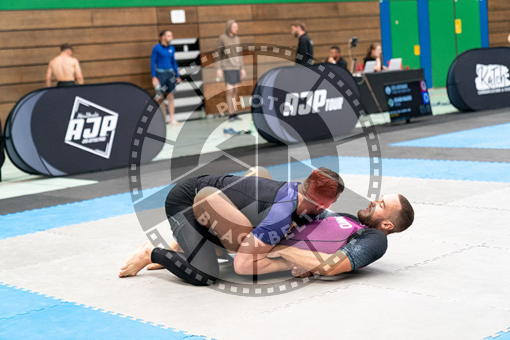 20230826PBB56651 | Fighters compete during the AJP INTLPRO BJJ and grappling competition in Hamburg, Germany, on August 26 2023.