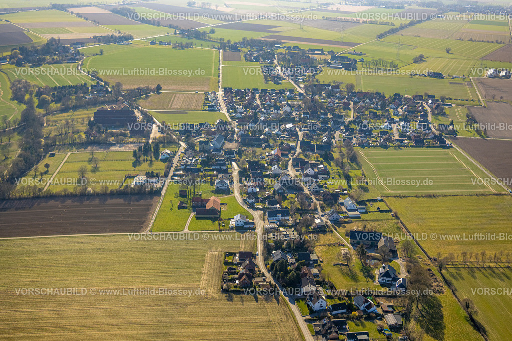 Werl250305915 | Luftbild, Wohngebiet Ortsansicht Ortsteil Holtum, Westbüderich, Werl, Soester Börde, Nordrhein-Westfalen, Deutschland
