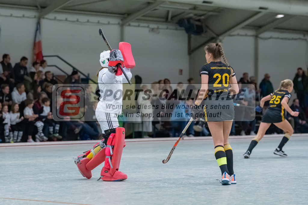 HK_20230226_104894 | Deutsche Meisterschaft WU16 Spiel 1. Halbfinale Havestehuder THC - UHC Hamburg am 26.2.2023 DSC 99, Düsseldorf ,