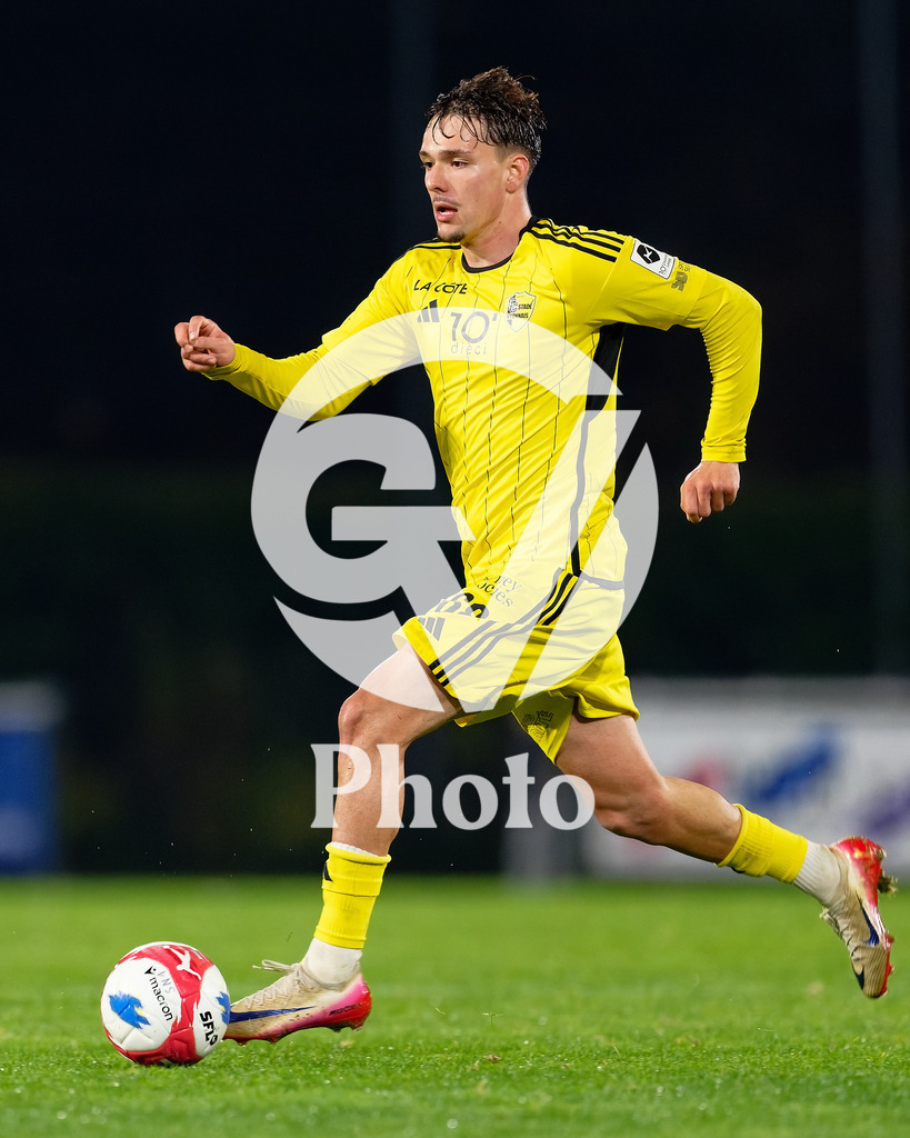dieci Challenge League - FC Stade Nyonnais v Etoile Carouge FC |  during the dieci Challenge League match between FC Stade Nyonnais and Etoile Carouge FC at Centre sportif de Colovray in Nyon, Switzerland