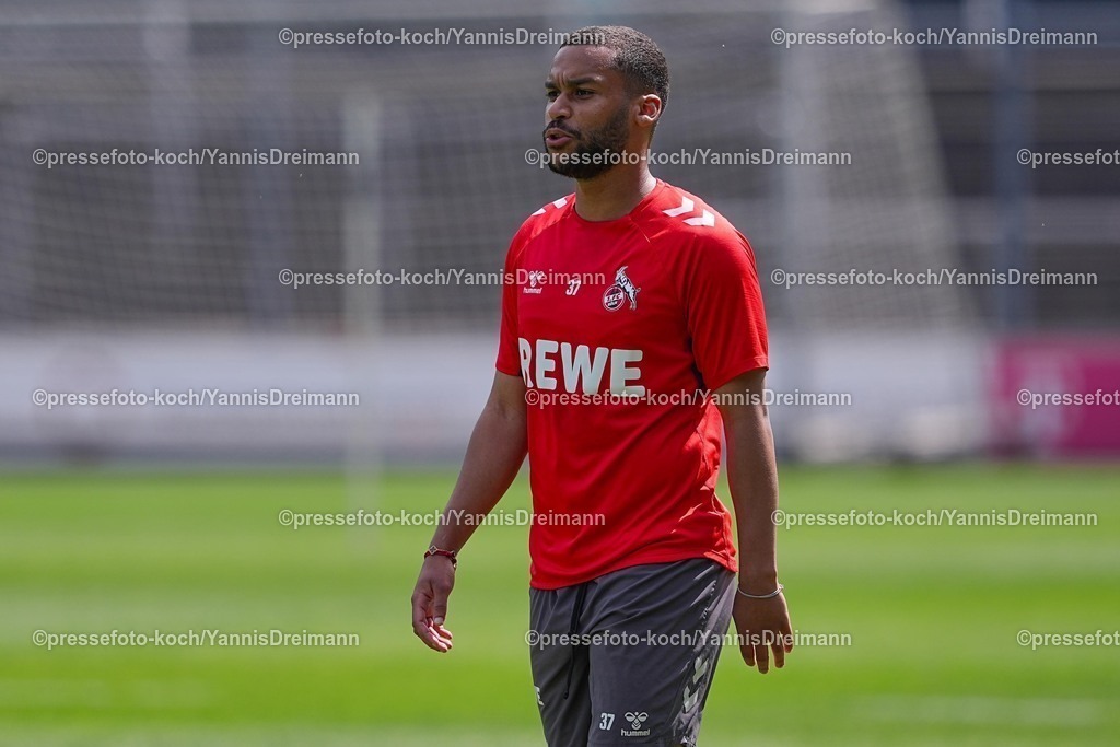 xYDR14052501032 | 14.05.2025, xydrx, Fußball, Training, 1.FC Köln, Geißbockheim: Linton Maina (1.FC Köln #37)