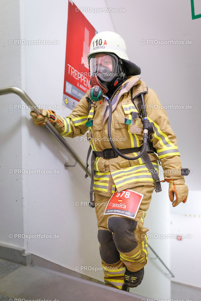 KölnTurm Treppenlauf; Köln, 03.08.2025 | Impressionen vom KölnTurm Treppenlauf am 03.08.2025 in Köln (Nordrhein-Westfalen). 
