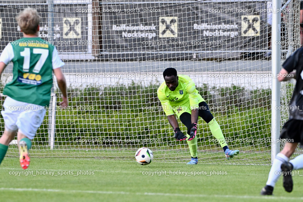 WSG Radenthein vs. URC Thal Assling | #99 Ayotunde Ezekiel Ikuepamitan URC Thal Assling, WSG Radenthein vs. URC Thal Assling, WSG Radenthein vs. URC Thal Assling am 30.05.2025 in Radenthein (Sportplatz Radenthein), Austria, (Photo by Bernd Stefan)