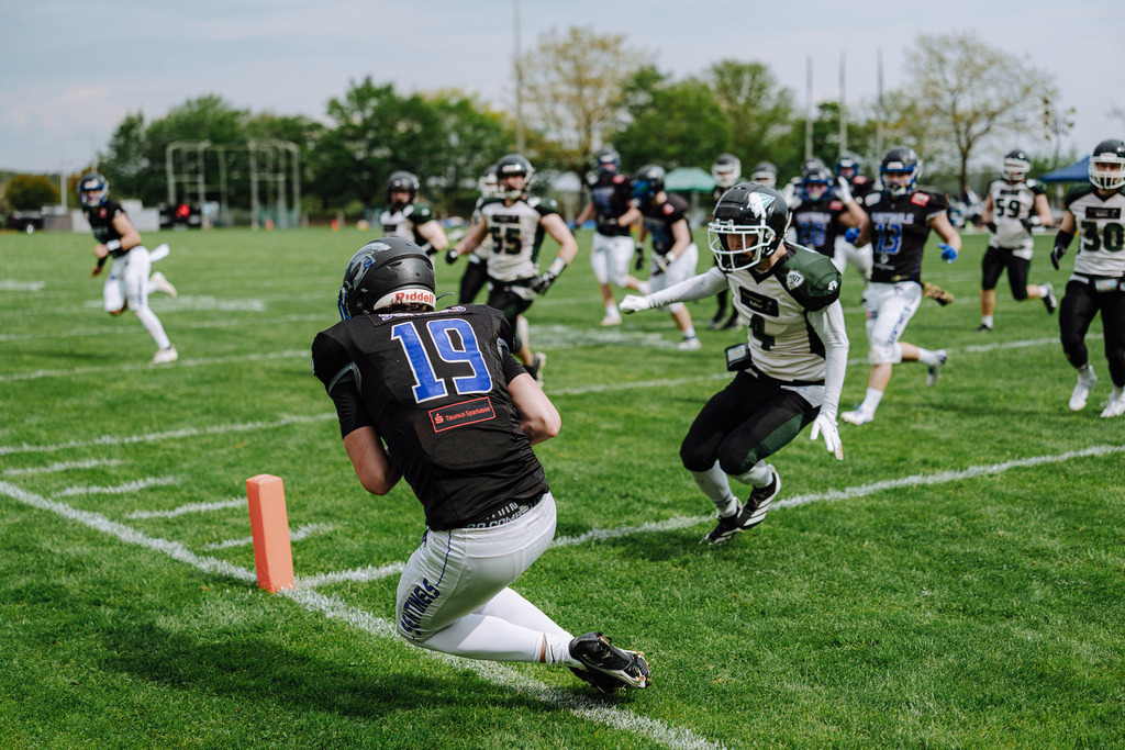 Bad Homburg Sentinels vs KIT Engineers, American Football,Testspiel, 18.04.2026 | Bad Homburg Sentinels vs KIT Engineers - Realisiert mit Pictrs.com