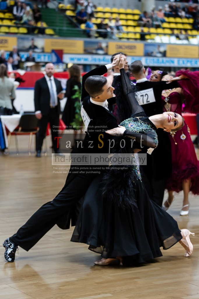 20250517_HessenTanzt_WDSF_IntOpen_Std_1277 | Tanzsportbilder, Standardtanz, Lateintanz, WDSF, DTV, LTVB, dancecomp, goc, hessen tanzt, blaues band der spree, walzer, tango, wiener walzer, slowfox, quickstepp, samba, rumba, cha-cha-cha, paso doble. jive, hd-kroft photography, turniertanzsport