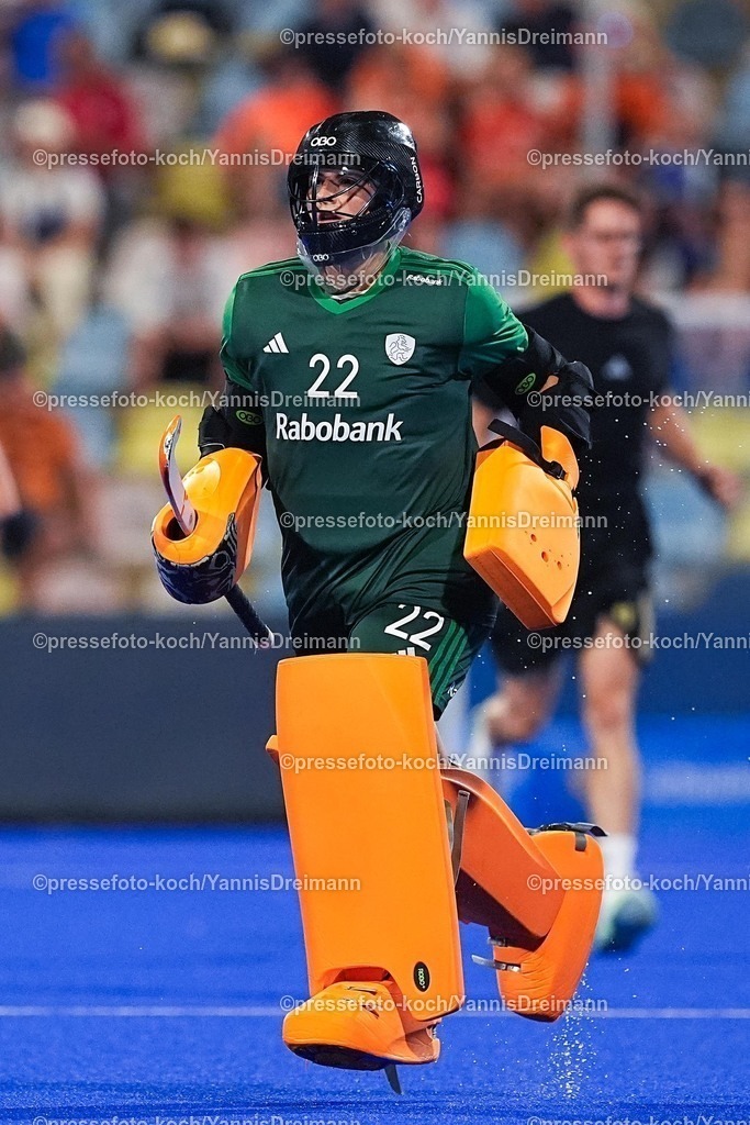 xydrx11082503097 | 11.08.2025, xydrx, Frauen EuroHockey Championship 2025, Gruppenphase, Gruppe A, Deutschland - Niederlande, Sparkassenpark Mönchengladbach: Josine Koning (NED #22)