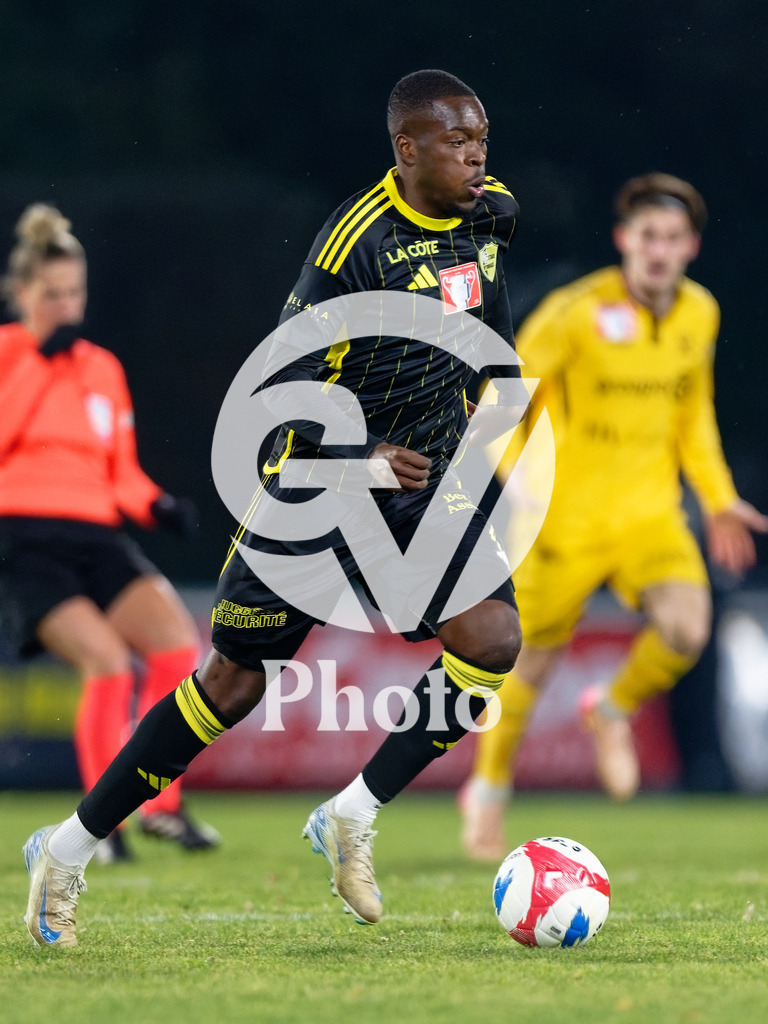 Coupe Suisse - 1/8 de finale - FC Stade Nyonnais v Neuchatel Xamax |  during the Coupe Suisse - 1/8 de finale match between FC Stade Nyonnais and Neuchatel Xamax at Centre sportif de Colovray in Nyon, Switzerland