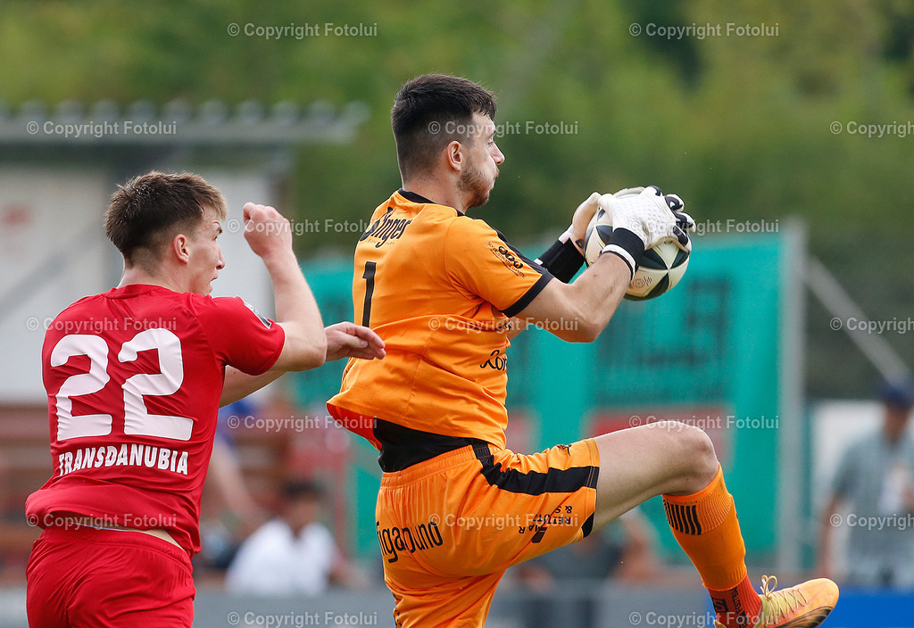 A_LUI_16082025_27 | SPORT,FUSSBALL,LT1 OOE LIGA ASKOE OEDT 1B-SPG ALGENMAX PREGARTEN 16.08.2025 IM BILD:MARKO KRACUN  (OEDT 1B) UND MARIO LUKSCH (PREGARTEN) FOTO :FOTOLUI