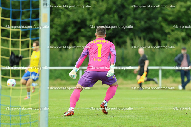 Fußball I Herren I Senioren Landesliga Holstein I 5. Spieltag I SC Rönnau - VfB Lübeck U21 I 23.08.2025.0004 | Thore Magnus Dohm (1, SC Rönnau) - Realisiert mit Pictrs.com