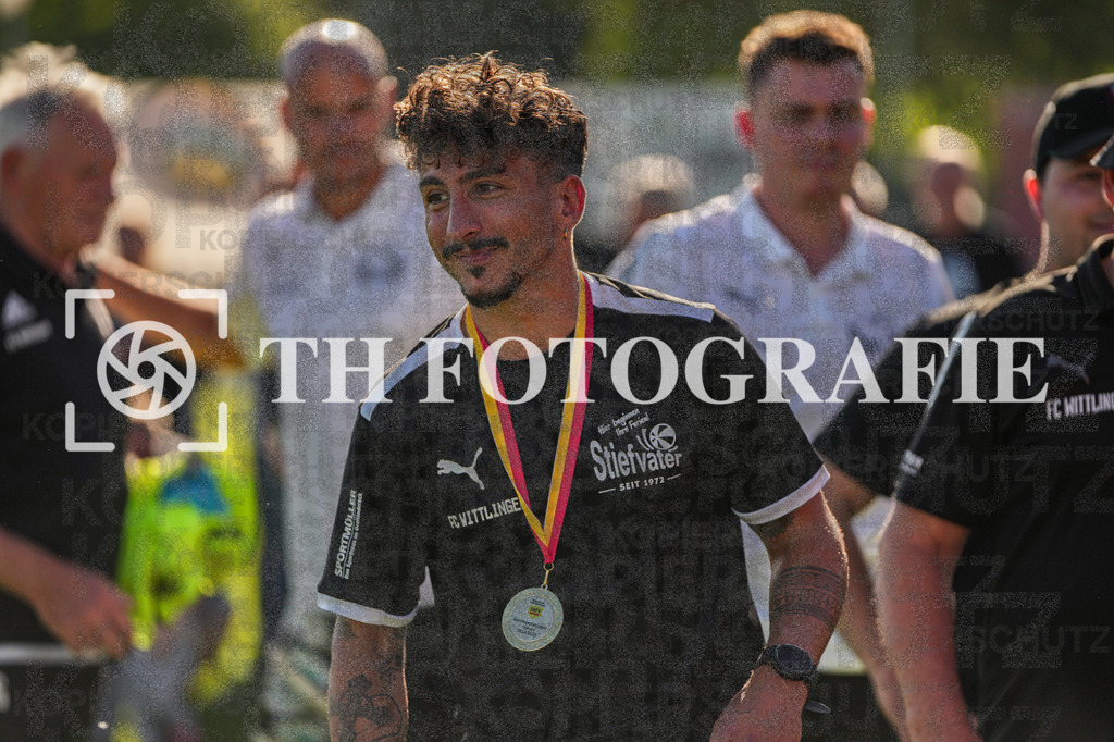 GER, FC Zell - FC Wittlingen, Fussball, Rothaus Bezirkpokal, Finale, Saison 2024/2025, 29.05.2025 | GER, FC Zell - FC Wittlingen, Fussball, Rothaus Bezirkpokal, Finale, Saison 2024/2025, 29.05.2025Foto: TH Fotografie/Alessio Bosco