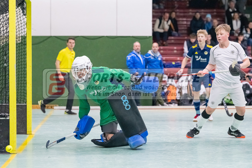 HK_20230304_105445 | Deutsche Meisterschaft MU16 Schwarz-Weiß Köln - Zehlend. Wespen  am 4.3.2023 RWK, Köln ,