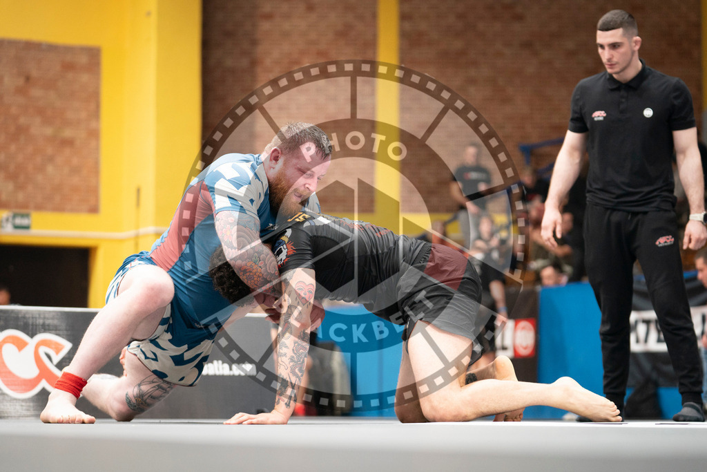 20240217PBB06619 | Fighters compete during the ADCC European, Middle Eastern and African Championship in Zagreb, Croatia, on February 17, 2024.
