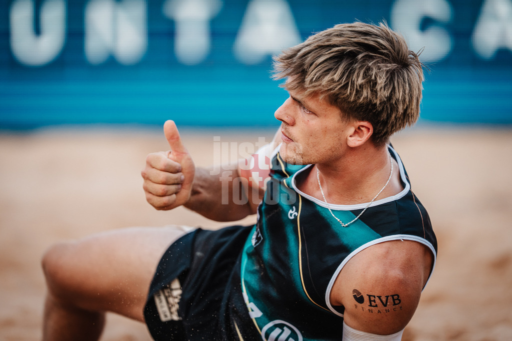 Beachvolleyball | Männer | Allianz German Beach Tour 2025 | Tourstop München | 05.07.2025 | Luis Kubo