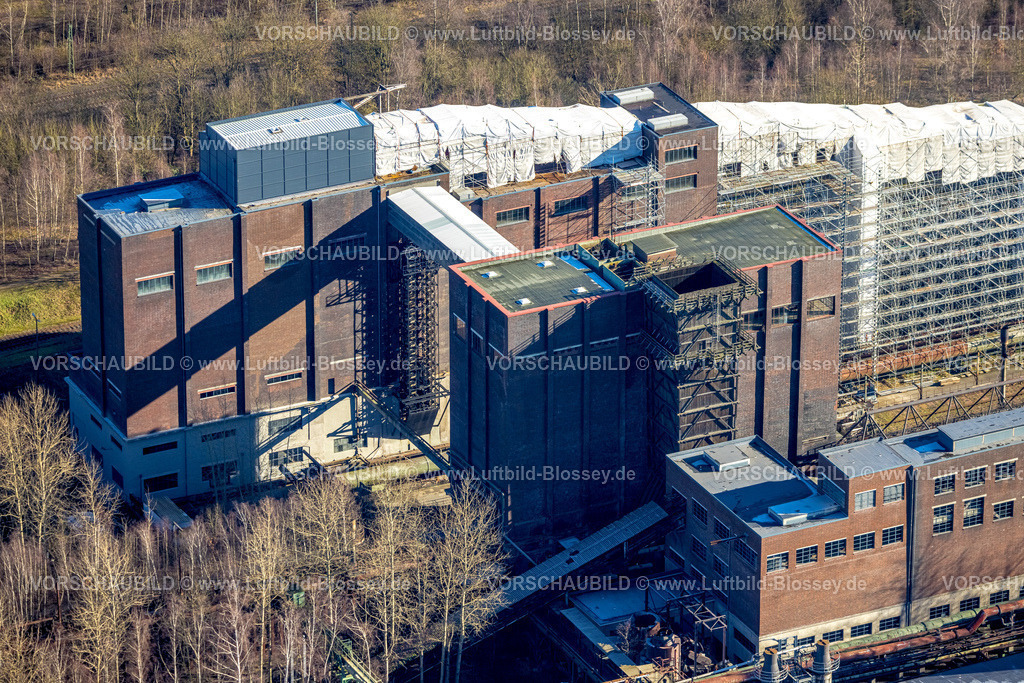 Dortmund230200149 | Luftbild, Kokerei Hansa Industriedenkmal, Huckarde, Dortmund, Ruhrgebiet, Nordrhein-Westfalen, Deutschland