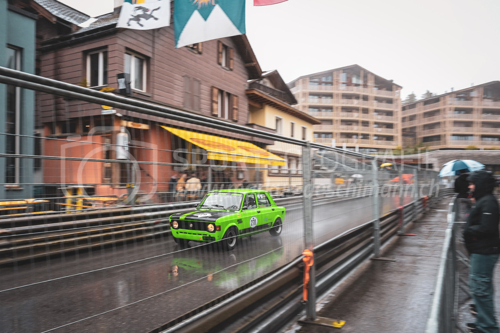 21. Arosa ClassicCar 2025 - 5. September 2025 | Mark Mislin aus Veltheim (SUI) in einem Fiat 128 aus dem Jahre 1975 mit Startnummer 270 am Arosa ClassicCar 2025 in der Kategorie Classic Trophy..@arosaclassiccar, @arosa.official, #arosaclassiccar, #arosa, #76curves, #classiccarBild: Sportfotografie Markus Aeschimann | www.markus-aeschimann.ch - Realisiert mit Pictrs.com