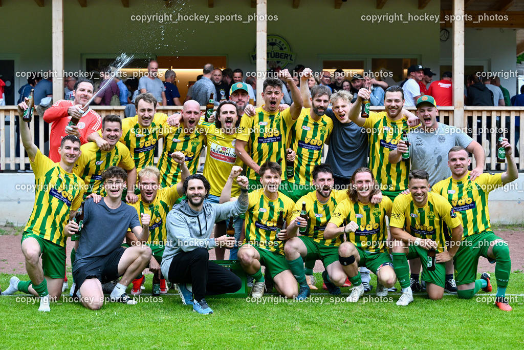 WSG Radenthein vs. St. Michael ob Bleiburg | WSG Radenthein Mannschaftsfoto, WSG Radenthein vs. St. Michael ob Bleiburg, WSG Radenthein vs. St. Michael ob Bleiburg  am 15.06.2024 in Radenthein (Sportplatz Radenthein), Austria, (Photo by Bernd Stefan)