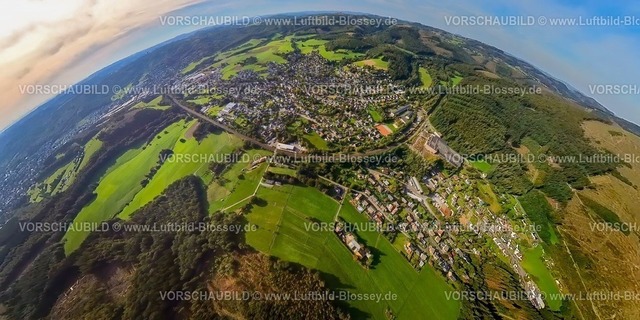 Kreuztal230990403Littfeld | Luftbild, Ortsansicht Ortsteil Burgholdinghausen Littfeld, Erdkugel, Fisheye Aufnahme, Fischaugen Aufnahme, 360 Grad Aufnahme, tiny world, Littfeld, Kreuztal, Sauerland, Nordrhein-Westfalen, Deutschland
