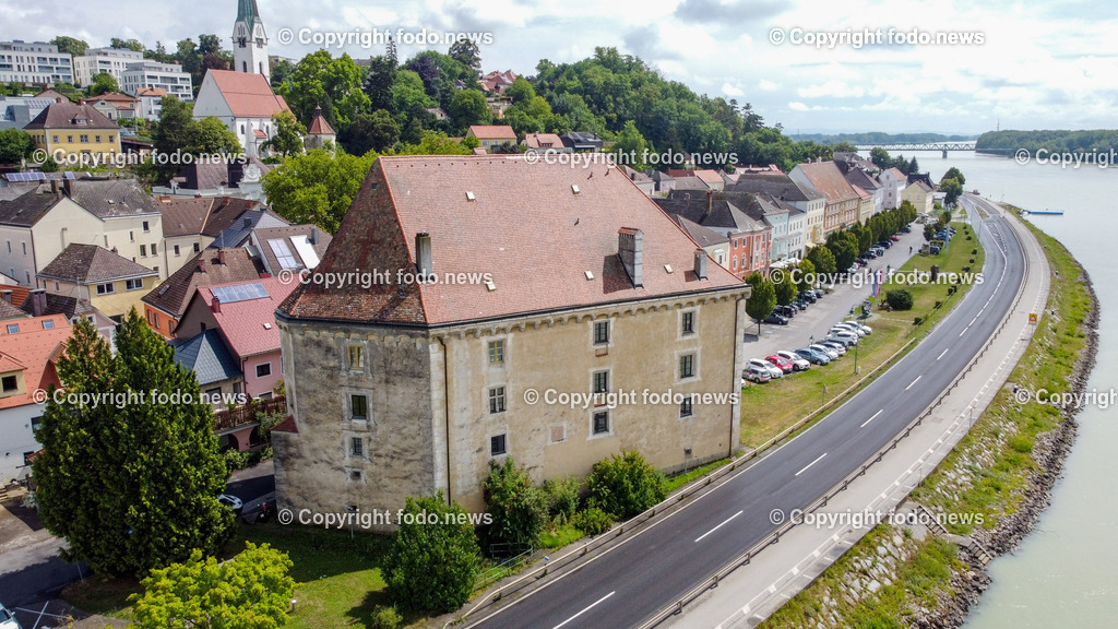 Mauthausen_ Schloss Pragstein_ 25.07.2023-30 | 25.07.2023, Mauthausen, AUT, Schloss Pragstein, im Bild Schloss Pragstein, Drohne