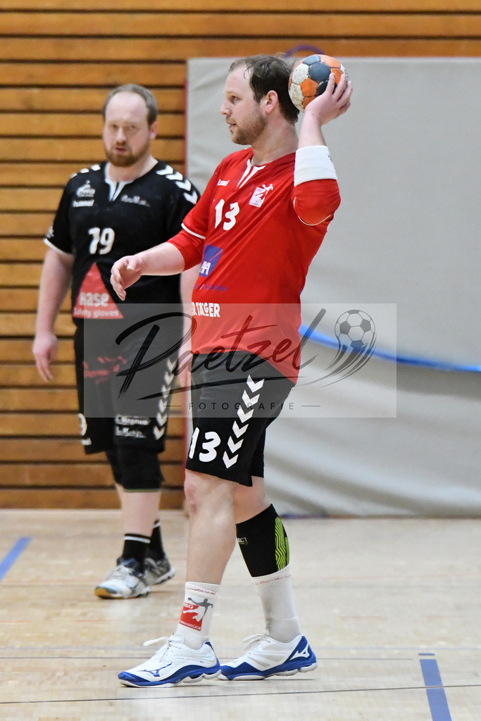 20200125_HSGHGJ_0032 | Handball, Herren:   beim Spiel der Landesliga zwischen HSG Osnabrück vs. HG Jever/Schortens am 25.01.2020 in der OSC-Halle in Osnabrück, Deutschland.(Foto von Nico Paetzel) - Realisiert mit Pictrs.com