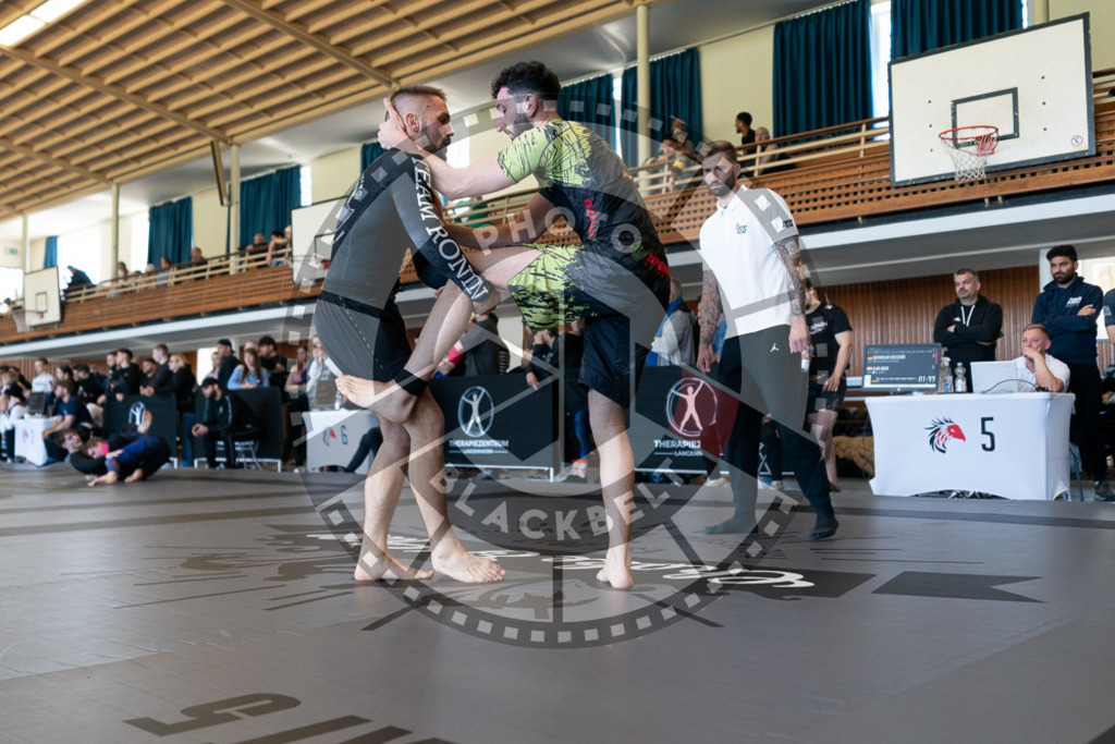 20250329PBB2219 | Fighters compete during the International Luta Livre (ILLCS) Germany IX Spring 2025 Competition spring on March 29, 2025 in Hannover, Germany.© Chiara Dazi