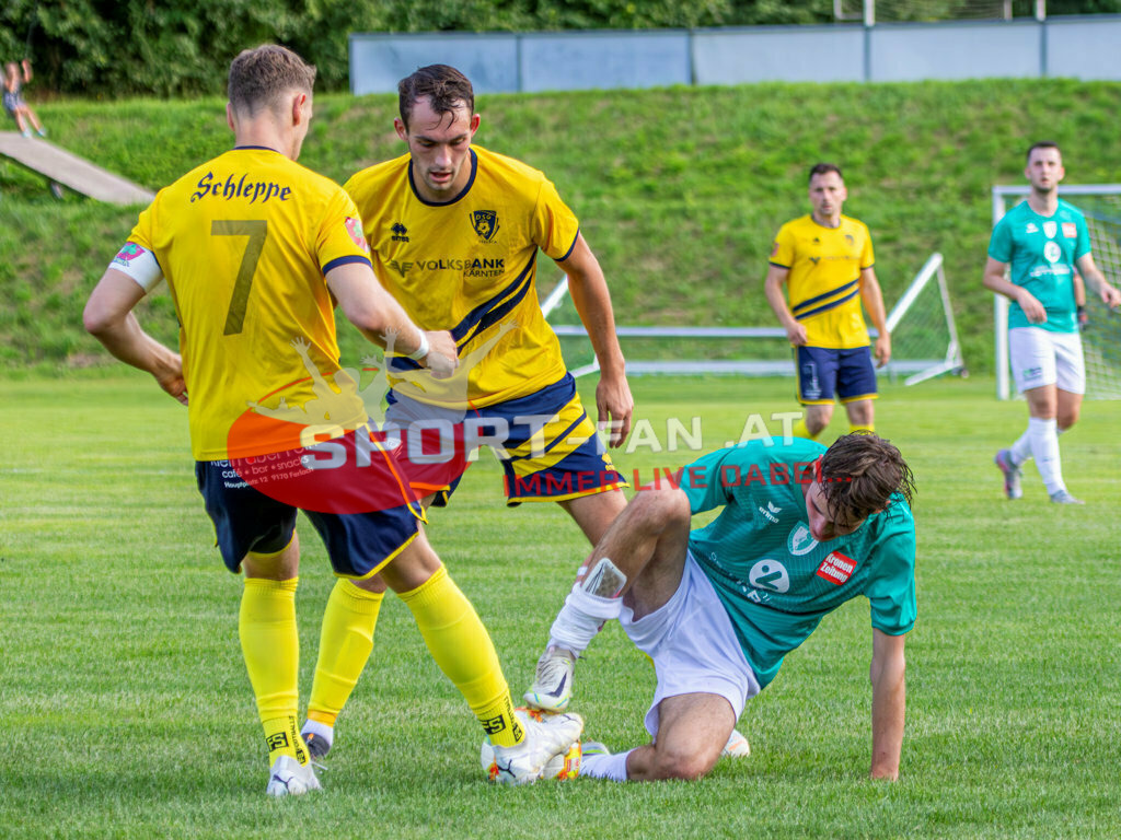 SV St. Margareten/Ros. - DSG Ferlach Villacher Bier-KFV-Cup 2. Runde | SV St. Margareten/Ros. - DSG Ferlach am 02.08.2023 in St. Margareten im Rosental
(Sportplatz), Austria, (Photo by Ernst Krawagner sport-fan.at) - Realisiert mit Pictrs.com