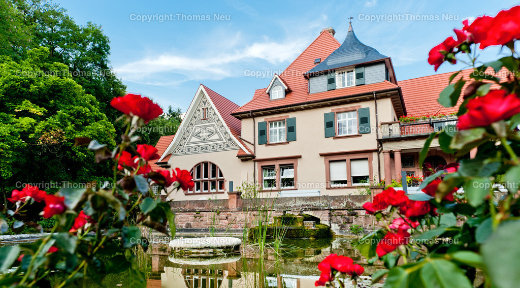 Mai_Caritasheim | Die prachtvolle Villa Eulenhorst in der Heidelberger Straße 50 wurde 1912/13 von Heinrich Metzendorf für Kommerzienrat Wilhelm Julius Euler errichtet. Heute beherbergt die ehemalige Familienvilla das Seniorenheim St. Elisabeth der Caritas – ein Beispiel für überlieferte Architektur mit sozialer Heute-Funktion