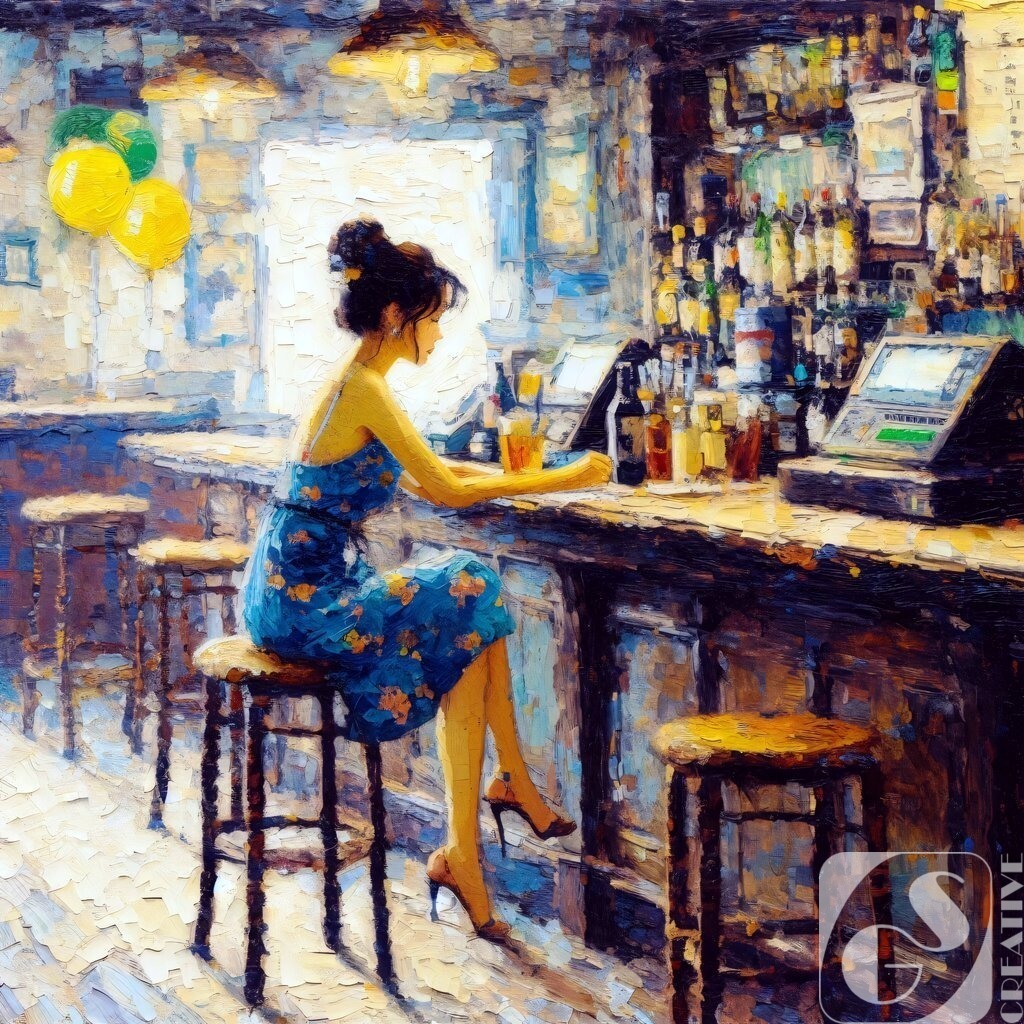 Woman at the bar | Fotogeschenke aller Art, kostenlose Games und die schönsten KI-Bilder in 4K Qualität. Egal ob als Download, Leinwand, Kalender usw... Jetzt günstig bestellen!
 - Realisiert mit Pictrs.com