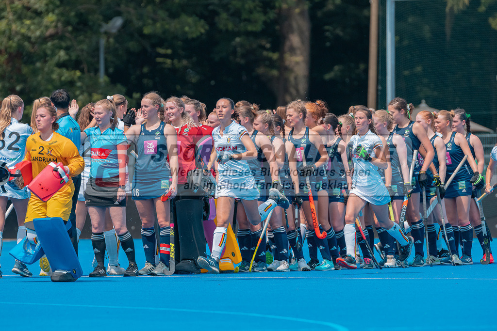HK_20230709_100156 | Euro Hockey WU18 Belgium - Ireland Championship Girls &amp; Boys am 9.7.2023 CHTC , Krefeld ,