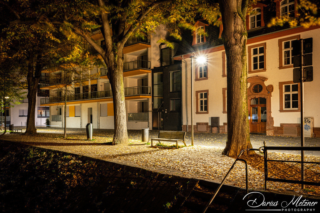 Der Winterhafen in Mainz | Langzeitbelichtung im Winterhafen in Mainz
