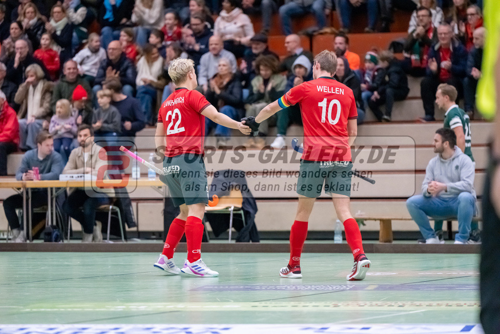 HK_20250110_101248 | 1. Bundesliga Halle Herren Crefelder HTC - Uhlenhorst Mülheim am 10.1.2025 Glockenspitz Halle Krefeld, Krefeld ,