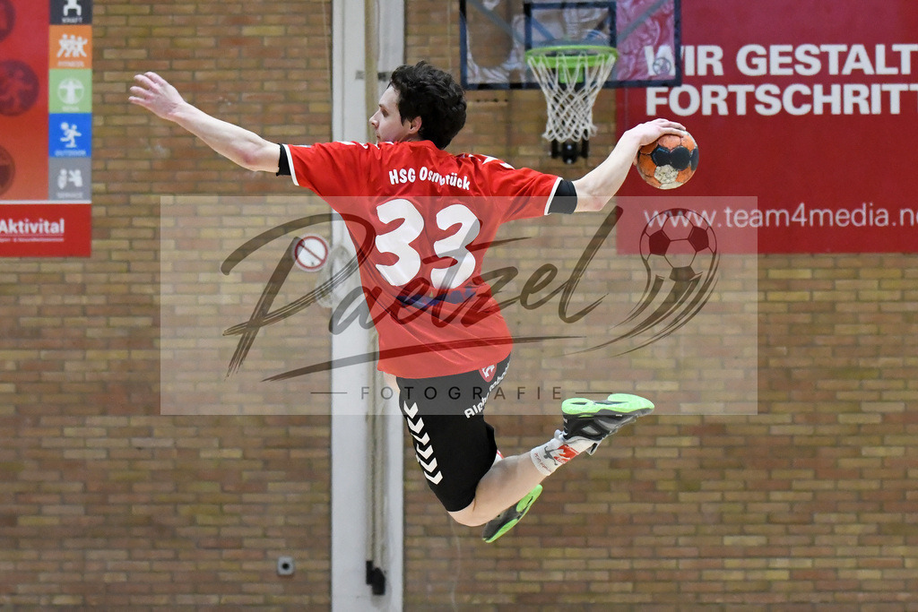 20200125_HSGHGJ_0049 | Handball, Herren:   beim Spiel der Landesliga zwischen HSG Osnabrück vs. HG Jever/Schortens am 25.01.2020 in der OSC-Halle in Osnabrück, Deutschland.(Foto von Nico Paetzel) - Realisiert mit Pictrs.com