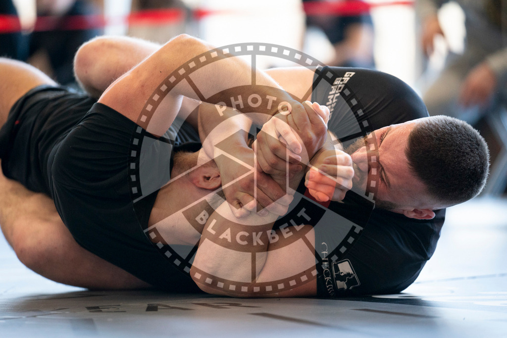 20240309PBB7467 | Fighters compete during the International Luta Livre (ILLCS) Spring Championship in Hannover, Germany, on March 9, 2024.