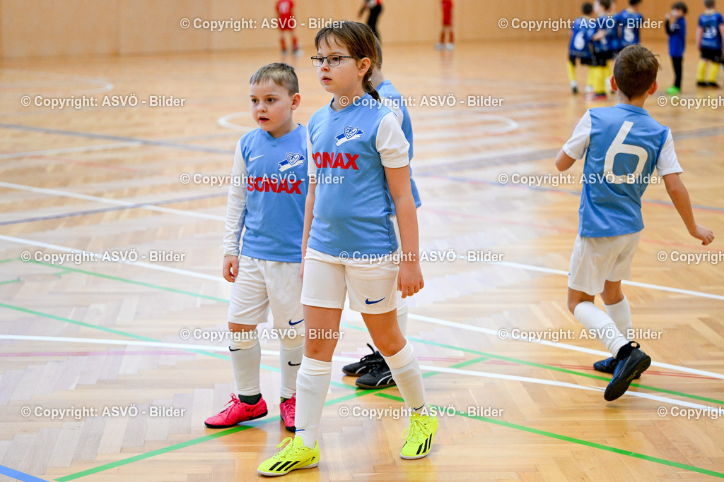 ASVÖ_ Fussballturnier SV Gallneukirchen_ 08.02.2025-9 | 08.02.2025, Gallneukirchen, AUT, ASVÖ, Fussball Nachwuchs Hallenturnier 2025, SV Gallneukirchen im Bild Teilnehmer U 7©Harald Dostal / fodo.media - Realisiert mit Pictrs.com