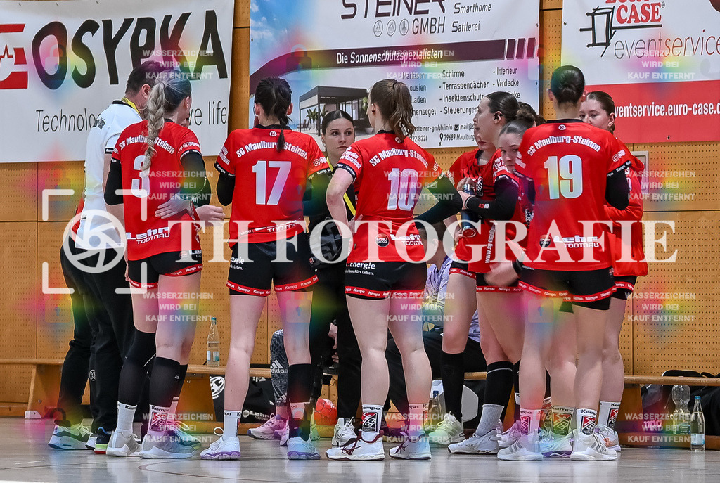 GER, SG Maulburg/Steinen - HB Kinzigtal, Frauen-Handball, Oberliga Suedbaden, 21. Spieltag, Saison 2024/2025, 06.04.2025 | Team SGMSGER, SG Maulburg/Steinen - HB Kinzigtal, Frauen-Handball, Oberliga Suedbaden, 21. Spieltag, Saison 2024/2025, 06.04.2025Foto: TH Fotografie/Thomas Hess