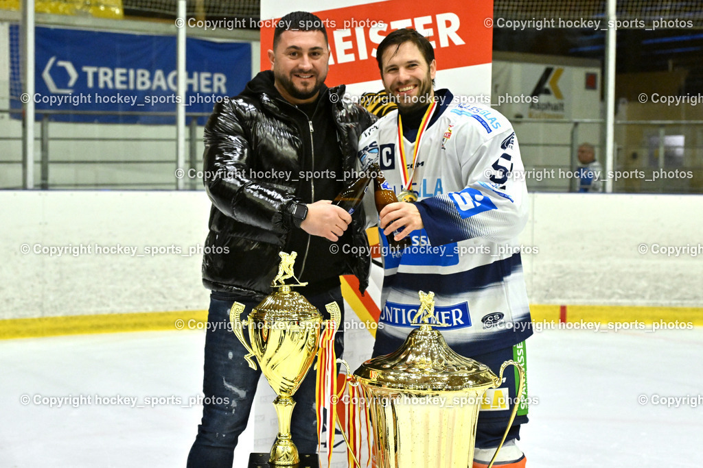 ESC Sparkasse Steindorf Meister 2025/26 | #57 Wilfan Franz ESC Steindorf, ESC Sparkasse Steindorf Meister 2025/26, ESC Sparkasse Steindorf Meister 2025/26 am 08.03.2026 in Althofen (Stadthalle Althofen), Austria, (Photo by Bernd Stefan)