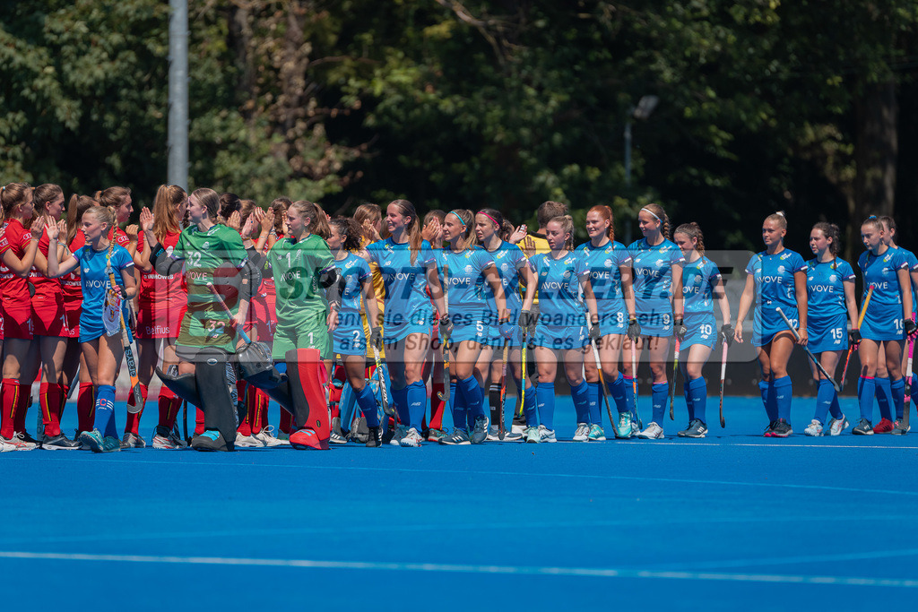 HK_20230708_109757 | Euro Hockey WU18 Belgium - Scotland Championship Girls &amp; Boys am 8.7.2023 CHTC , Krefeld ,