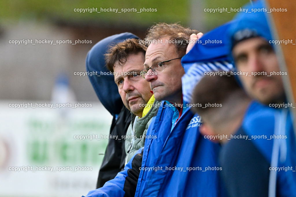 Dellach Gail vs. Rapid Lienz | Headcoach Dellach Gail Wolfgang Wilscher, Asisstentcoach Dellach Gail Jakob Wastian, Dellach Gail vs. Rapid Lienz, Dellach Gail vs. Rapid Lienz am 26.04.2024 in Dellach (Sportplatz Dellach Gail), Austria, (Photo by Bernd Stefan)