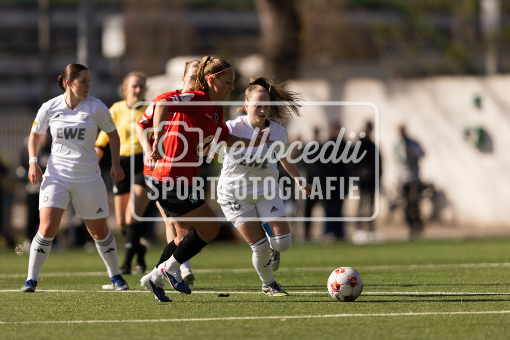 Fußball I Frauen I Saison 2025-2026 I Regionalliga Nord I 16. Spieltag I Hannover 96 - SpVg Aurich-38 | realhellocedii - Realisiert mit Pictrs.com