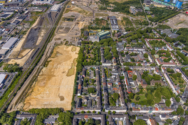 Dortmund230700039 | Luftbild, Gewerbegebiet Westfalenhütte, Borsigplatz, Dortmund, Ruhrgebiet, Nordrhein-Westfalen, Deutschland