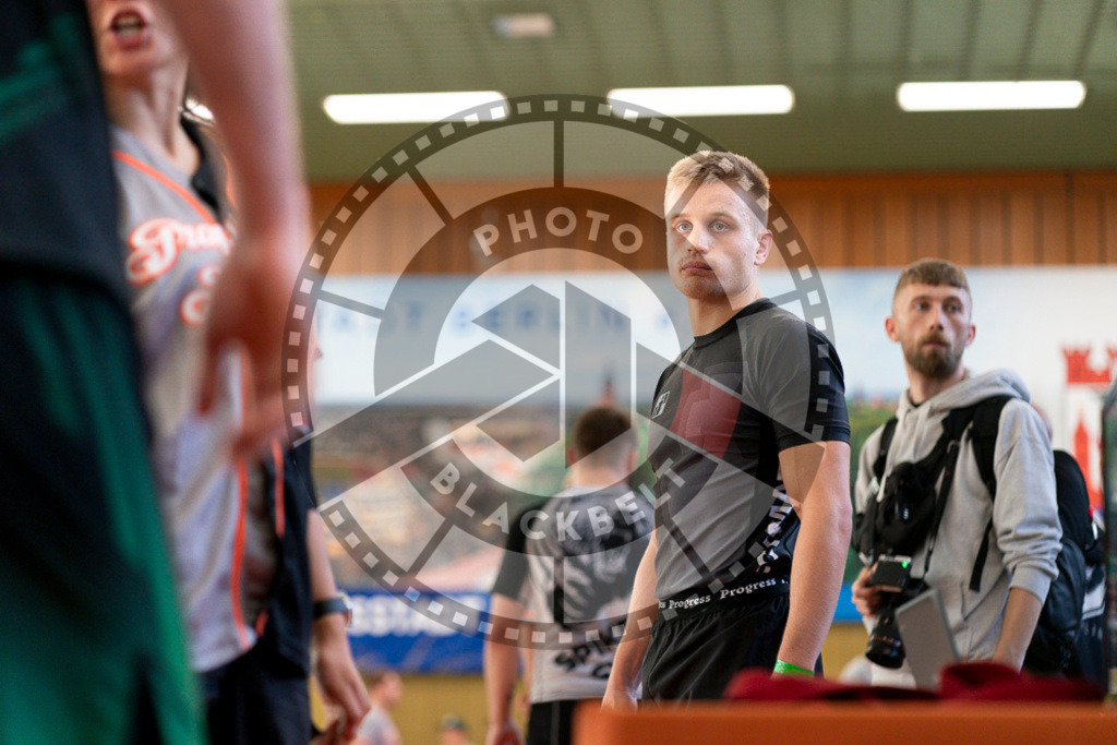 20240915PBB3173 | Athletes compete during the Grappling Industries’ grappling and Brazilian jiu-jitsu competition in Berlin, on September 15, 2024.