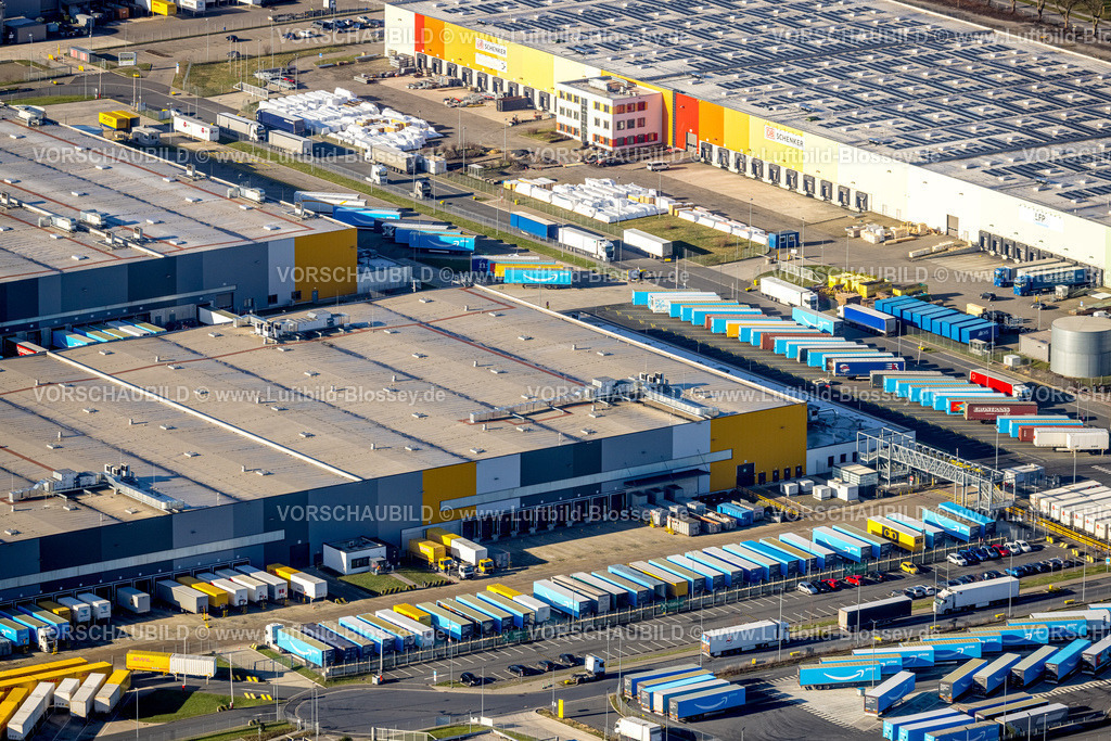 Dortmund240100796 | Luftbild, Gewerbegebiet Westfalenhütte, Logisitk Zentrum, Borsigplatz, Dortmund, Ruhrgebiet, Nordrhein-Westfalen, Deutschland