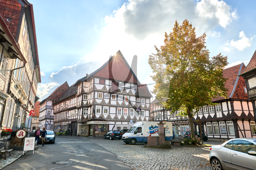 Fachwerkhäuser in Hornburg - Ortsansichten in #nhvo | Meurer Shop - Realisiert mit Pictrs.com